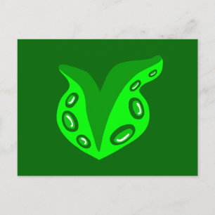 Tentacle Heart Postkarte