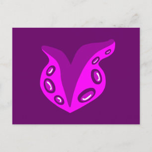 Tentacle Heart Postkarte