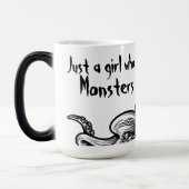 Tentacle Monster Book Tok Anpassen von Text oder N Verwandlungstasse (Links)