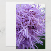 Tentacle Spider Violet Blume Briefpapier (Vorne/Hinten)