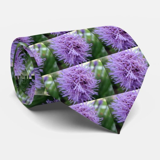 Tentacle Spider Violet Blume Krawatte (Gerollt)