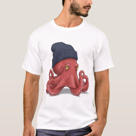 Tentacle Tägliche Freude T-Shirt