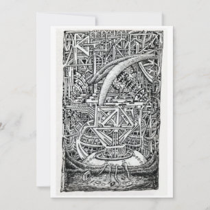 Tentacle Tank von Brian Benson Flat Card