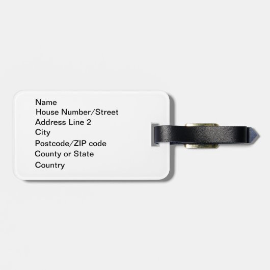 Tentacle Tank von Brian Benson Gepäckanhänger (Rückseite horizontal)