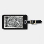 Tentacle Tank von Brian Benson Gepäckmarke Gepäckanhänger (Vorderseite horizontal)