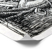 Tentacle Tank von Brian Benson Poster (Ecke)