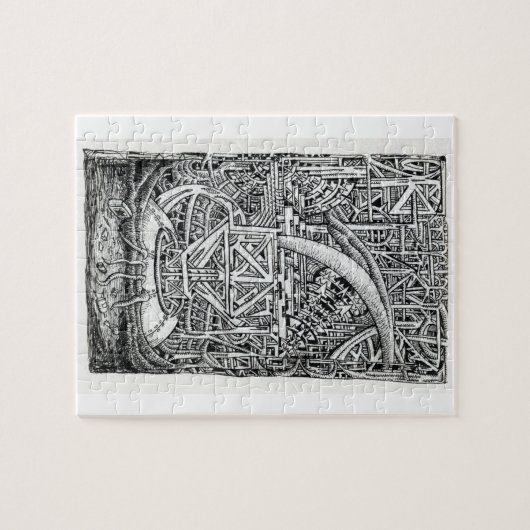 Tentacle Tank von Brian Benson Puzzle (Horizontal)