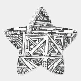 Tentacle Tank von Brian Benson Stern-Aufkleber