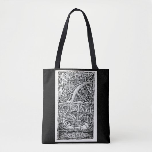 Tentacle Tank von Brian Benson Tasche (Vorderseite)