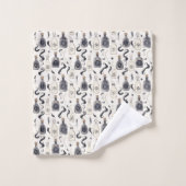 Tentacle Tinkturen - Alchimie in Bewegung Badhandtuch Set (Waschlappen)