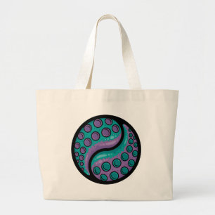 Tentacle Yin Yang Jumbo Stoffbeutel