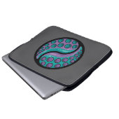 Tentacle Yin Yang Laptopschutzhülle (Vorne Knopf)