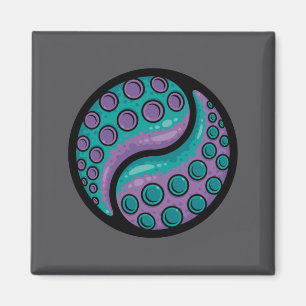 Tentacle Yin Yang Magnet