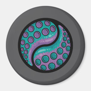 Tentacle Yin Yang Magnet