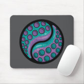 Tentacle Yin Yang Mousepad (Mit Mouse)
