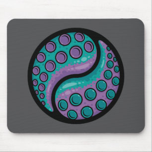 Tentacle Yin Yang Mousepad