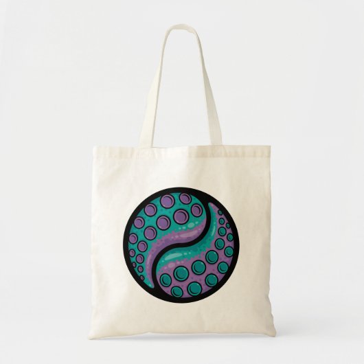 Tentacle Yin Yang Tragetasche (Vorne)