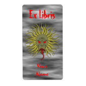 Tentacled Face Weird Horror Art Buchzeichen (Vorne)