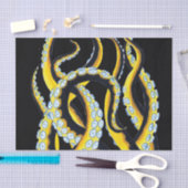 Tentacles Dark Ink Seidenpapier (Handwerk)