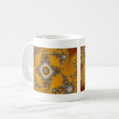 Tentacles Fraktal Kaffeetasse (Vorderseite Links)