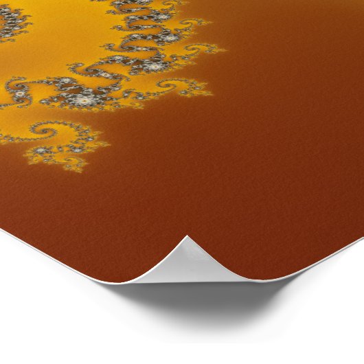 Tentacles Fraktal Poster (Ecke)