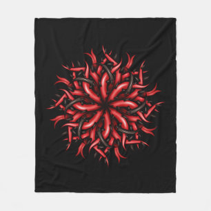Tentacles Gothic Creepy Horror Fleecedecke