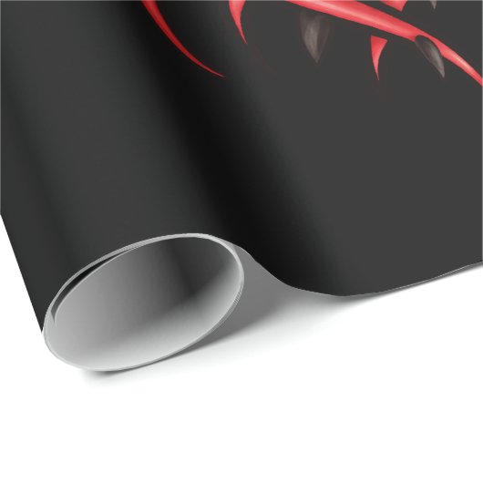 Tentacles Gothic Creepy Horror Geschenkpapier (Rolleneckpunkt)