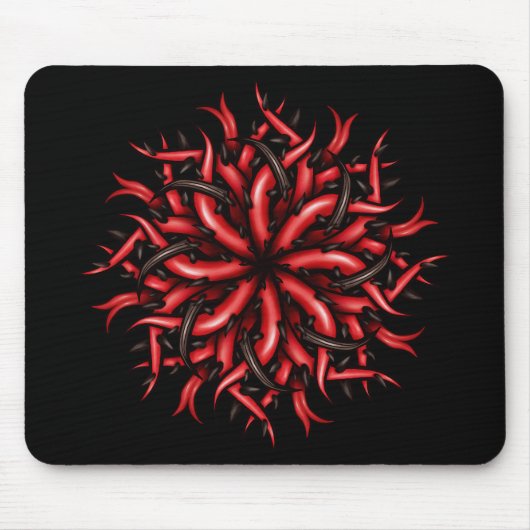 Tentacles Gothic Creepy Horror Mousepad (Vorne)