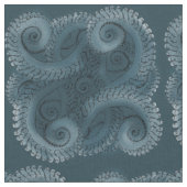 Tentacles oktopus-gefliestes Muster Stoff (Nahaufnahme)
