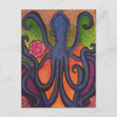 "Tentacles" Postkarte (Vorderseite)
