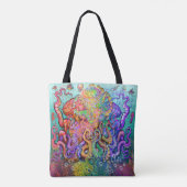 Tentacles Tote Bag Tasche (Rückseite)