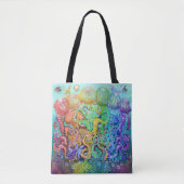 Tentacles Tote Bag Tasche (Vorderseite)