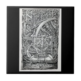 Tentakel-Behälter durch Brian Benson Fliese