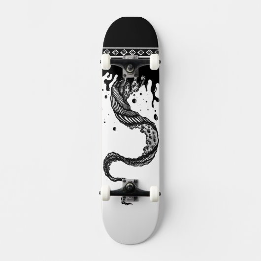 Tentakel-Brett Skateboard (Vorderseite)