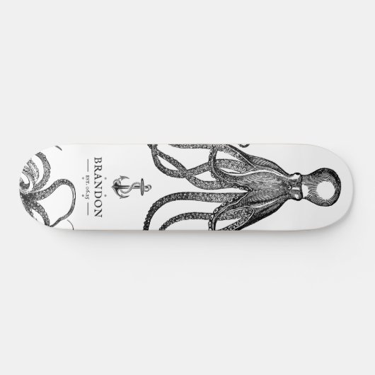 Tentakel | Octopus-Thema Skateboard (Horizontal)