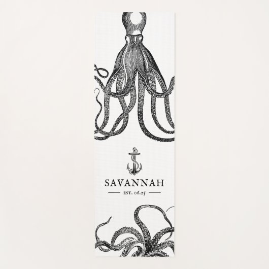 Tentakel | Octopus-Thema Yogamatte (Vorderseite)