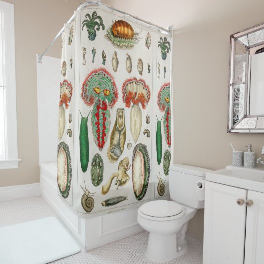 Tentakel Octopus Tintenfisch Duschvorhang (Beispiel)