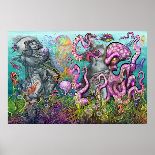 Tentakel Poster (Vorne)