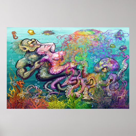 Tentakel Poster (Vorne)