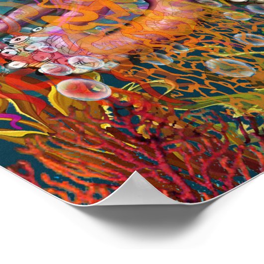 Tentakel Poster (Ecke)