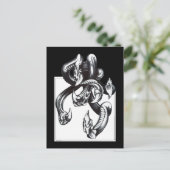 Tentakel Postkarte (Stehend Vorderseite)