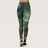 Tentakel-Spannring Leggings (Rückseite)