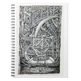 Tentakel-Tank von Brian Benson Notizblock