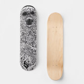 Tentakelkunst Skateboard (Vorderseite)