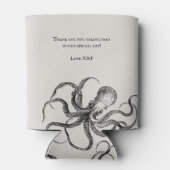 Tentakeln der Liebe | Octopus Themed Beach Tan Dosenkühler (Rückseite)