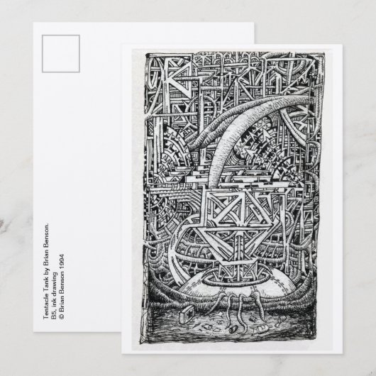 Tentaktank von Brian Benson Flat Card (Vorne/Hinten)