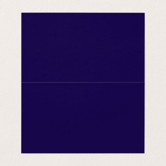 Tented Deep Blue & Gray Stud Earring Display Card Visitenkarten (Innenseite Aufgefaltet)