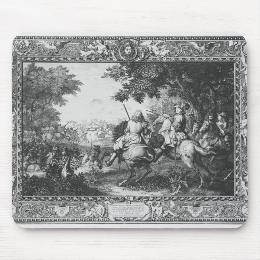 Tenture 'Histoire du Roi' Mousepad (Vorne)