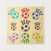 Tenture - Sport Vibes – The Banner That Celebrates Wandteppich (Vorderseite)