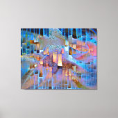 Tenuous Connections Abstrakt ID885 Leinwanddruck (Vorderseite)